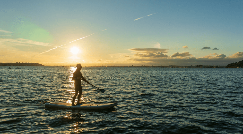stand up paddleboarding